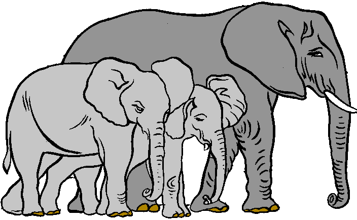 Elephant Clip Art - Elephants Clip Art
