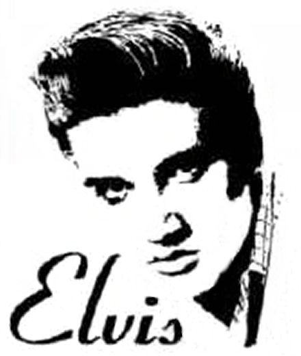 ELVIS STENCILS Free Elvis Ste - Elvis Clip Art