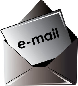 Email black and white clipart - Clipart Email