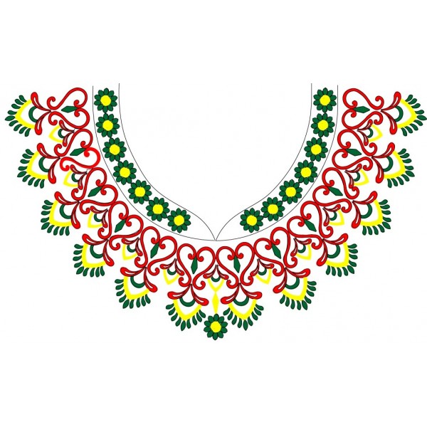 Embroidery Clipart. necklime