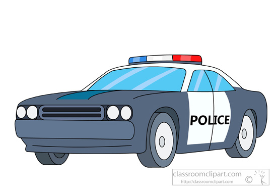 ... police car - illustration