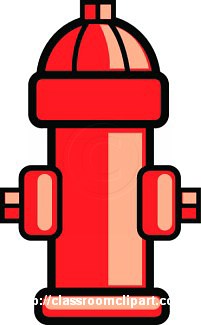 Emergency Fire Hydrant A Classroom Clipart