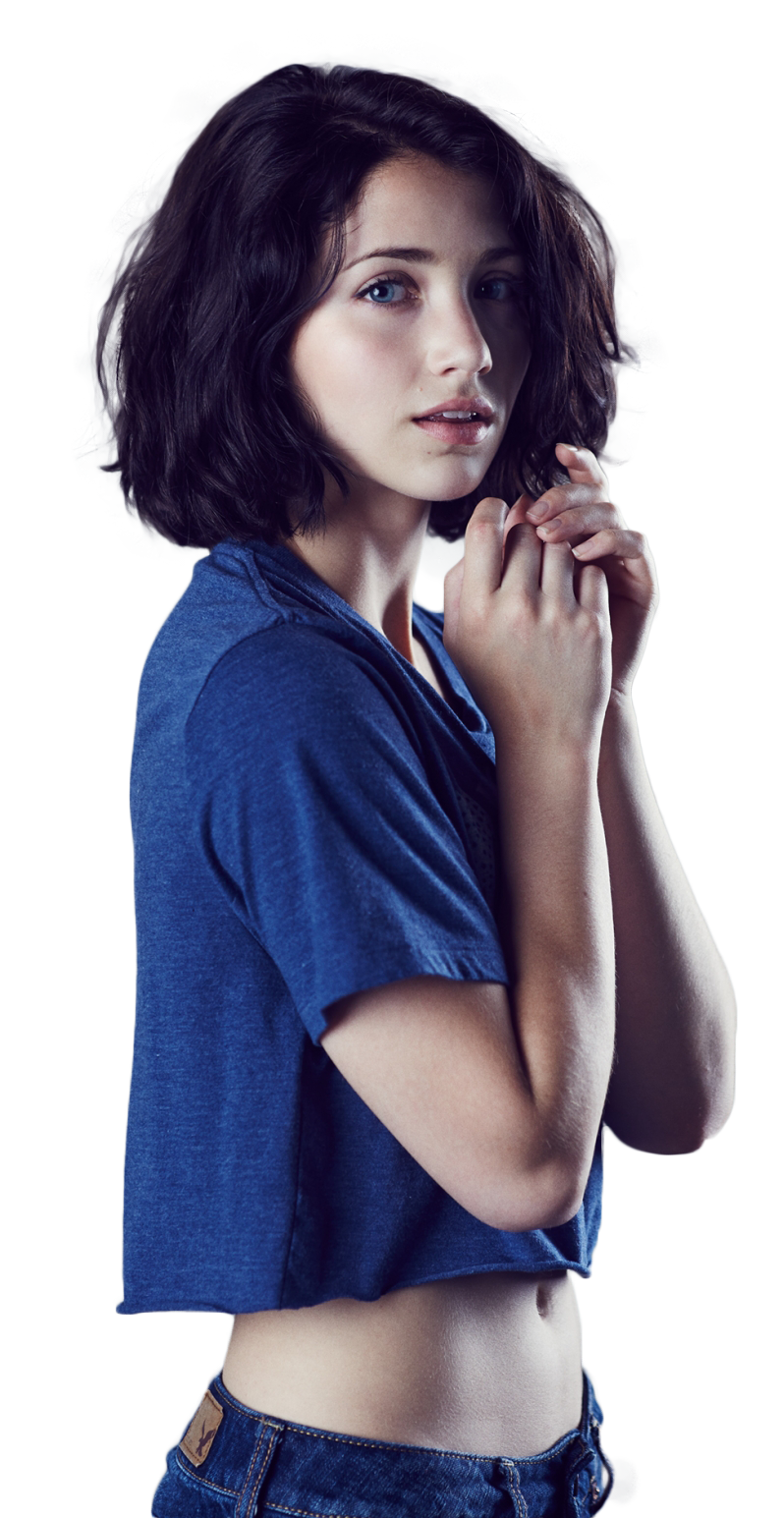 Emily Rudd Black hair Model L