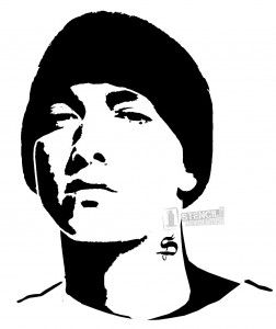 Eminem Stencil