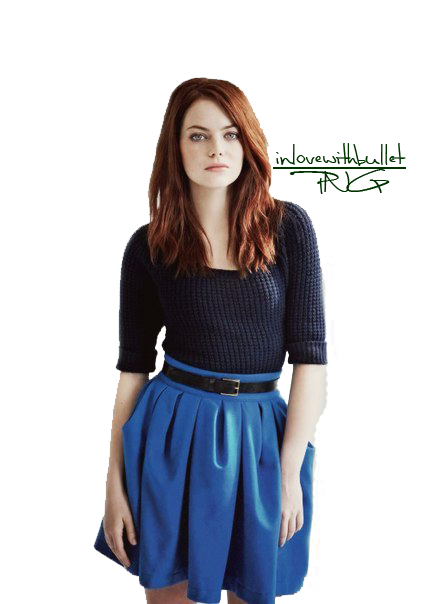Emma Stone PNG by inlovewithbullet ClipartLook.com 