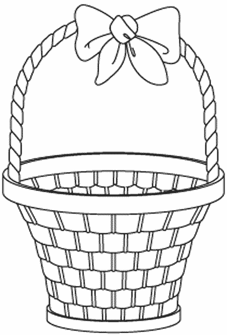 Empty Bushel Basket Clipart