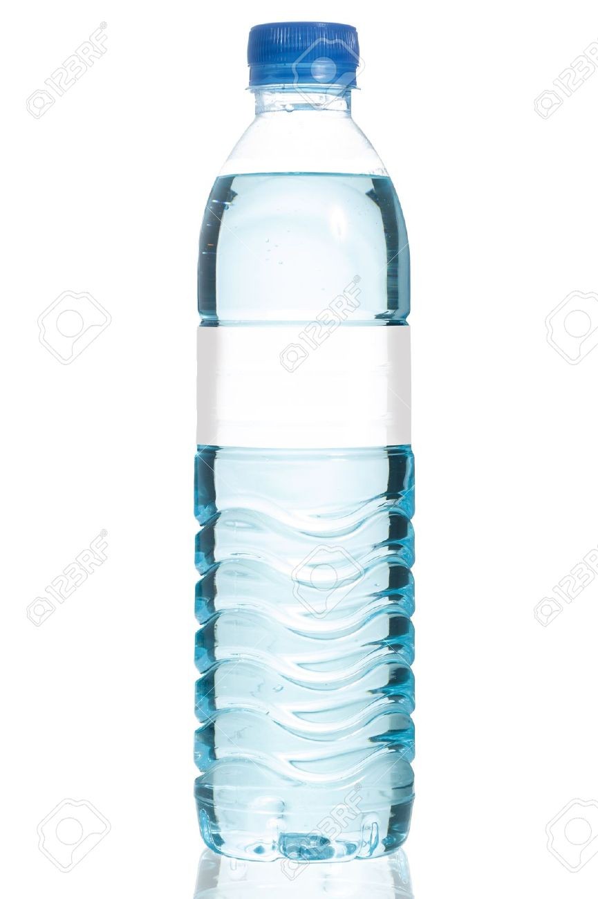 plastic bottle: bottle of wat