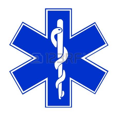 ems: Star of Life EMT Symbol - Ems Clipart