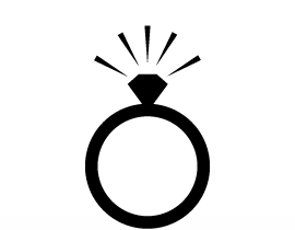 engagement ring clipart - Diamond Ring Clip Art