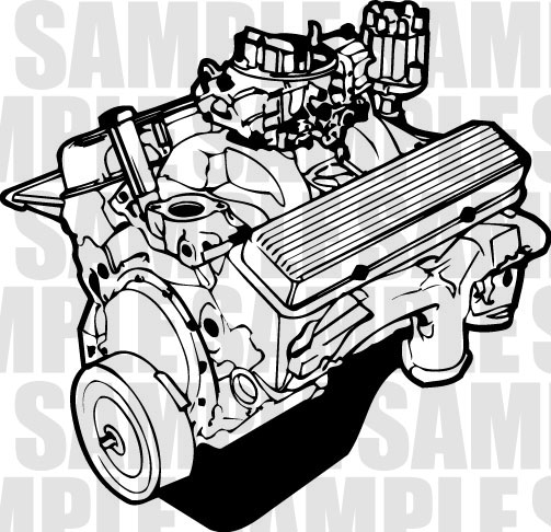 Engine Piston Clipart #1