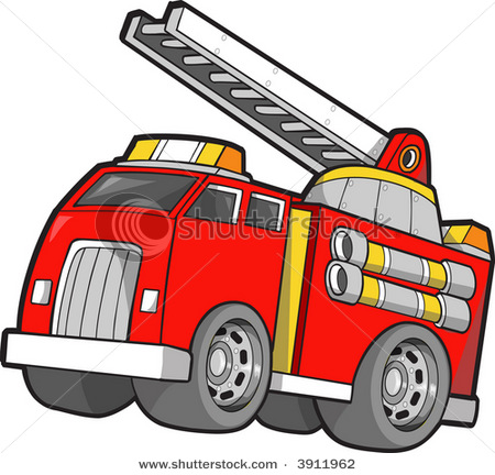 Engine Fire Truck Clip Art - Clipart Firetruck