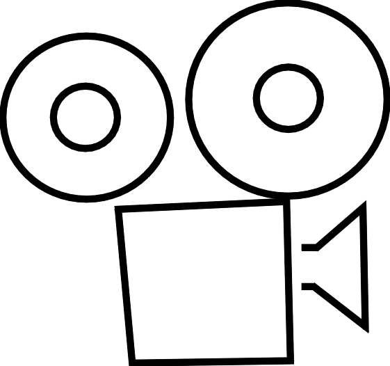 movie projector clipart