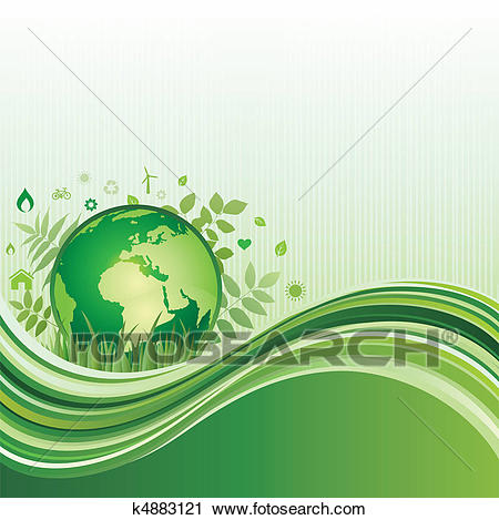 Clipart - green environment b - Environment Clipart