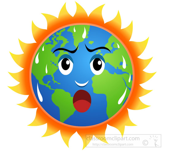 This clip art of a blue Earth