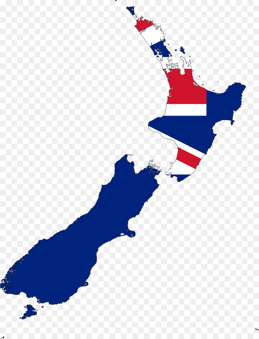 Flag of New Zealand Map Clip  - Eva Longoria Clipart