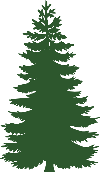 Evergreen Tree Clip Art. Gree