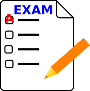 Exam Test Clipart - Exam Clipart