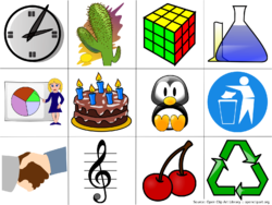 Examples of clip art from Openclipart