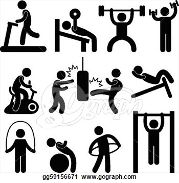 Fitness Training Clipart