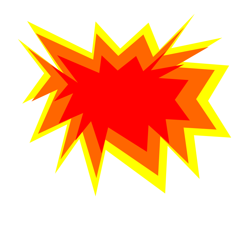 explosion clipart