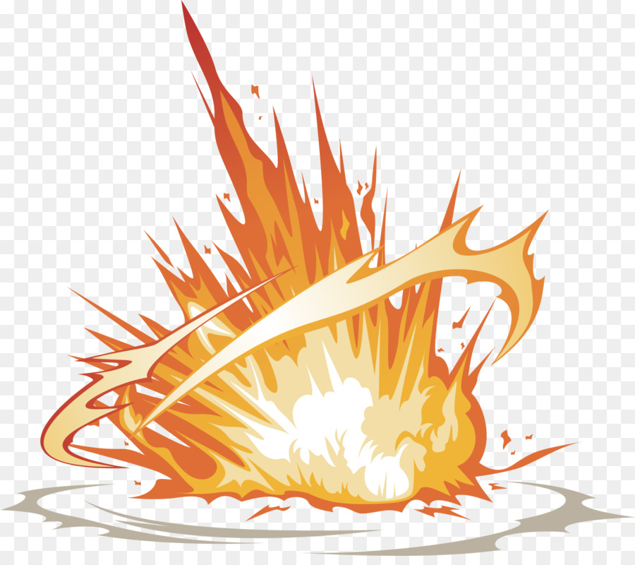 Flame Explosion Explosion Clipart Clip art - Cool flame explosion
