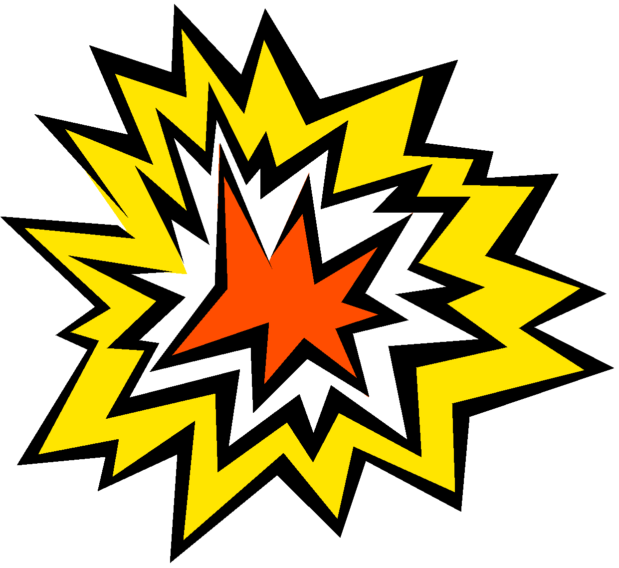 Explosion clipart free clipart .