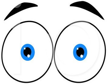 happy eyes clipart for kids