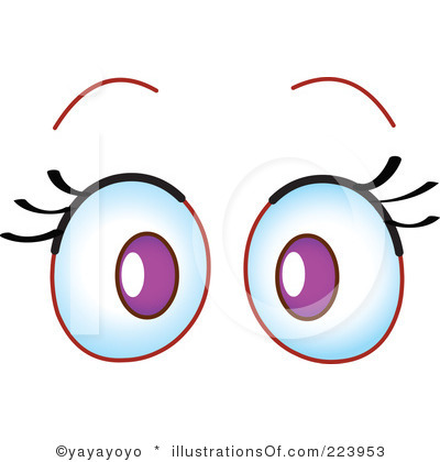 Cartoon Eyes Clip Art Image .