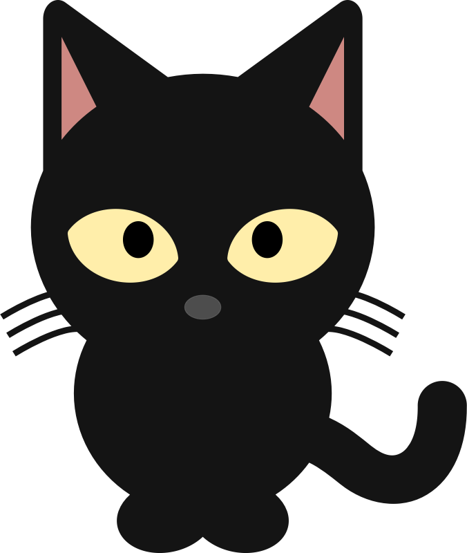 Eyes Clip Art Black Cat