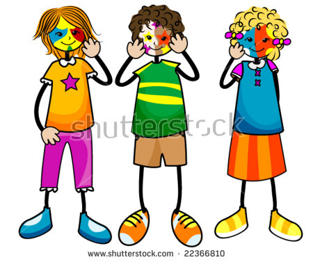 face painting clip art