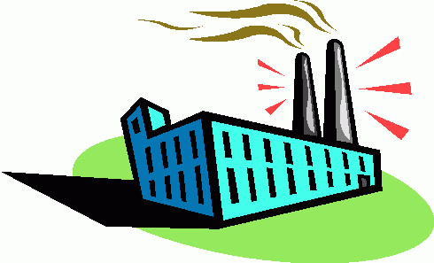 Coal Factory Clipart