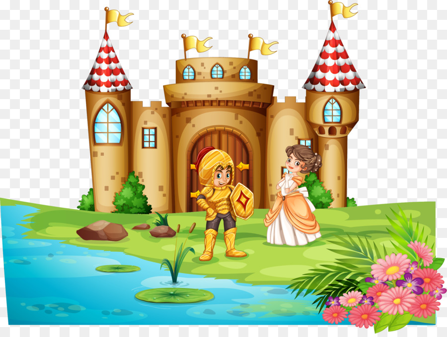 Castle Clip art - Fairy tale castle