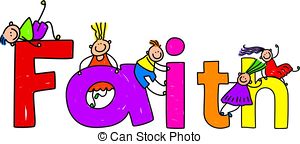 ... faith - Happy little kids - Faith Clip Art