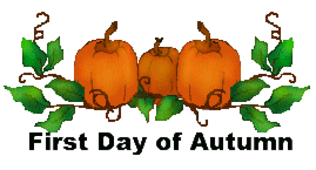 Fall And Autumn Clip Art First Day Of Autumn
