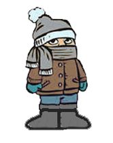 Fall Clothing Drive Clip Art | Cool Weather Clip Art