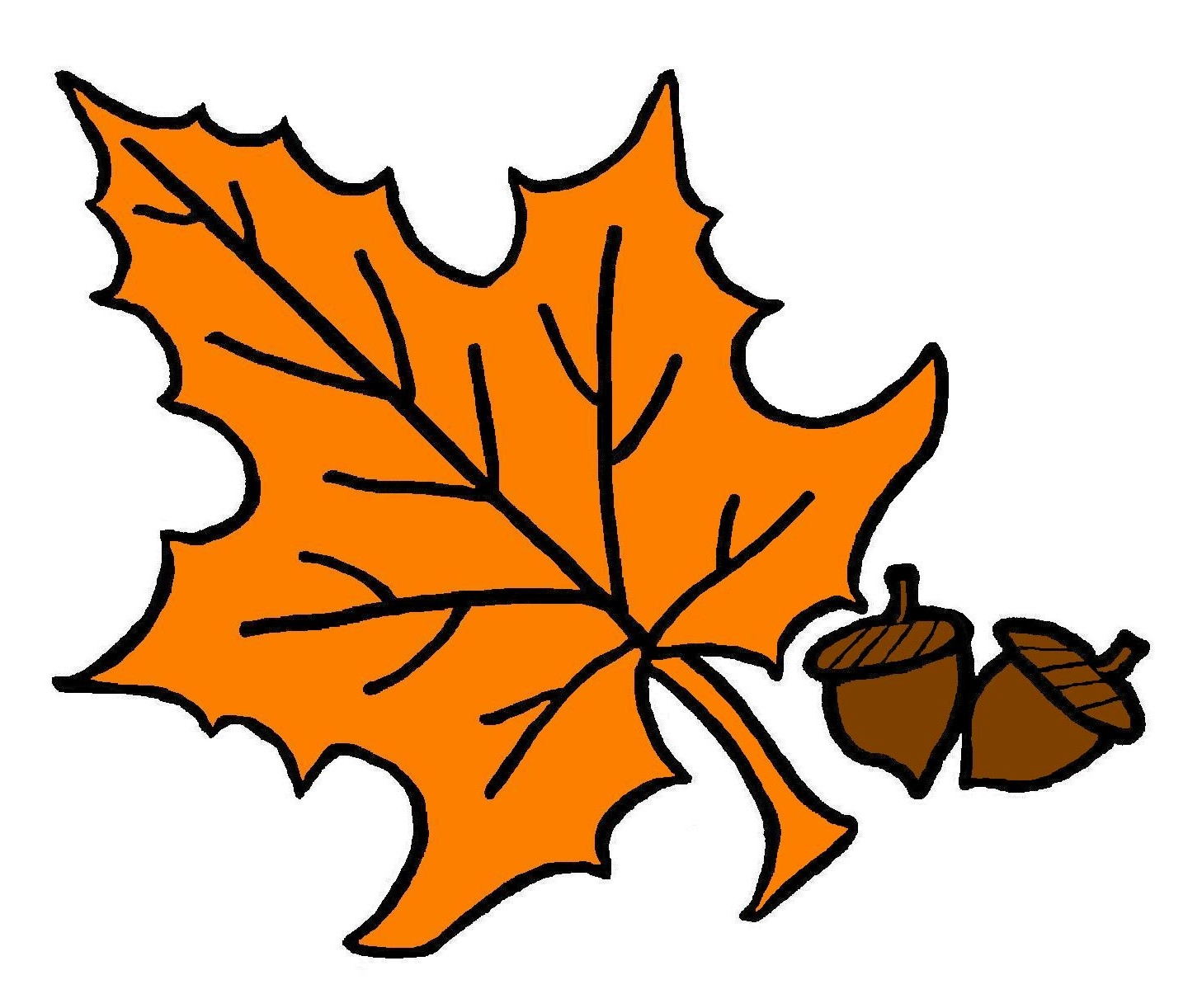 Fall leaves clip art free