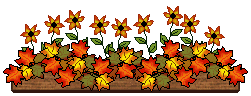 Fall Flowers in Mason Jars