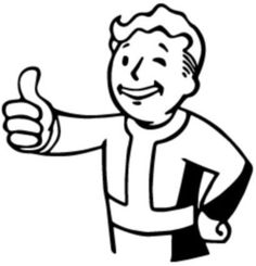 Fallout Clipart silhouette