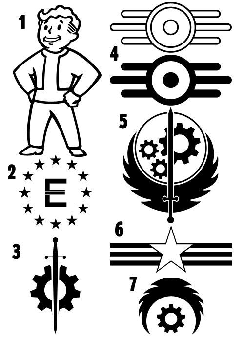 Fallout Clipart silhouette