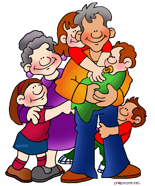 Families clipart free clipart of families