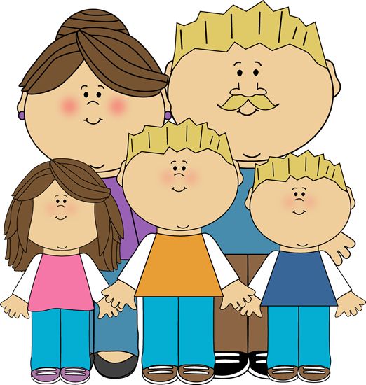 Families cliparts - Free Clipart Family