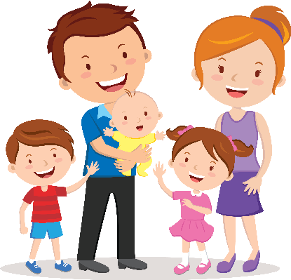 My Family And Friends Clipart