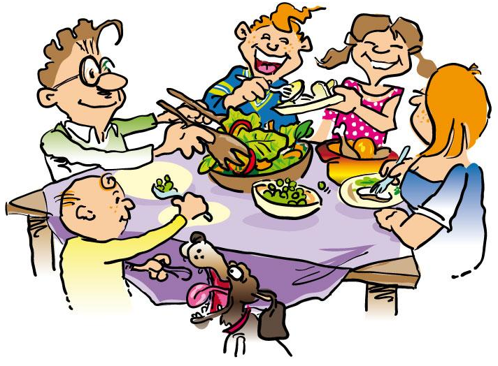 Family Dinner Table Clipart Clipart Panda Free Clipart Images