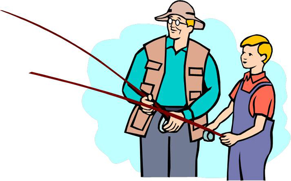 Family Fishing Clipart If The - Clipart Fishing