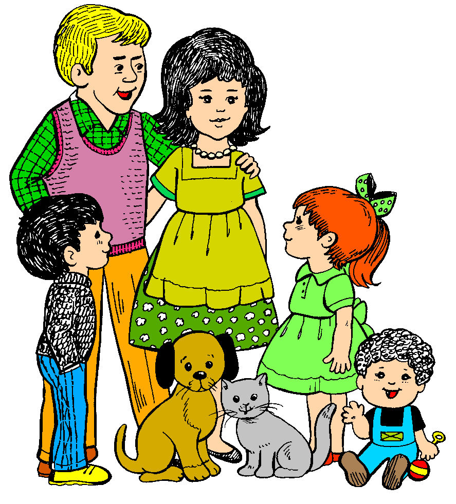 Family Learning Family Learni - Families Clipart