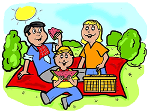 Family Picnic Clipart Clipart Best