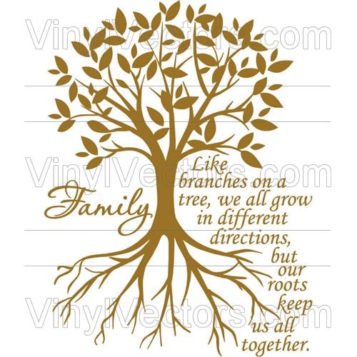 Family Tree Clipart | ... branches on a tree, we all grow in