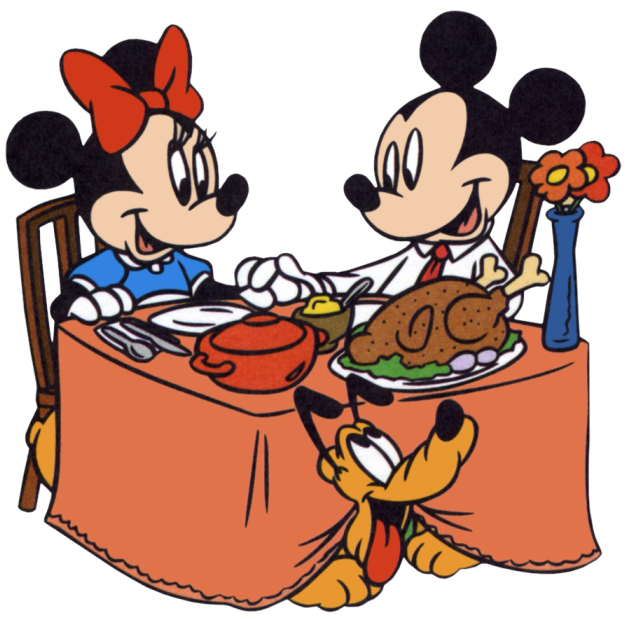Family Turkey Dinner Clipart  - Thanksgiving Dinner Clip Art