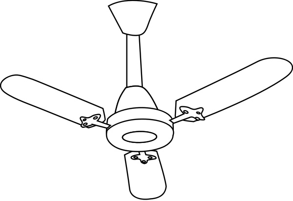 ceiling fan clipart clipart p - Fan Clipart