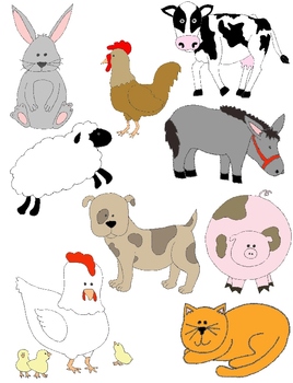 Free Clip Art Farm Animals Cl